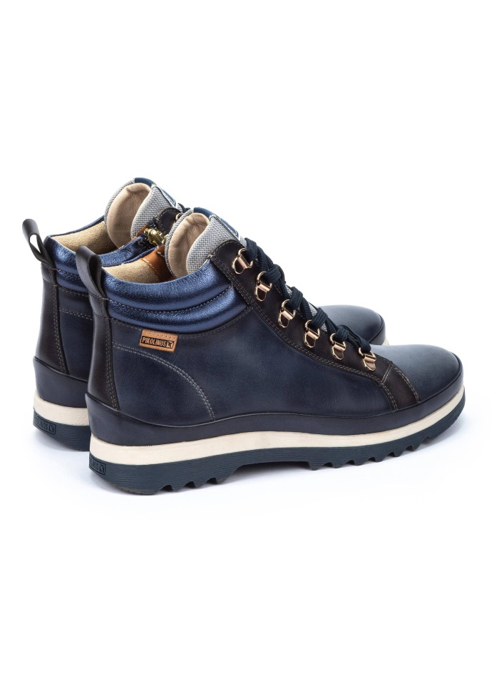 Pikolino | Vigo Navy Lace-Up Boot