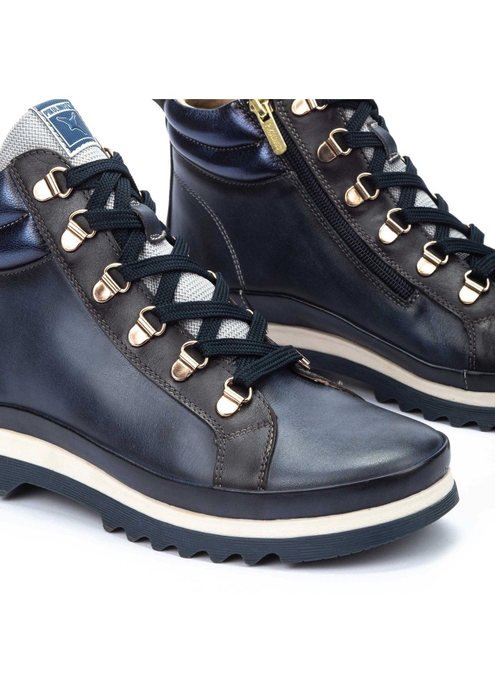 Pikolino | Vigo Navy Lace-Up Boot