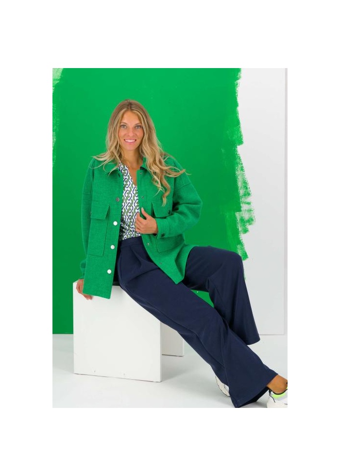 Just White | Pocket Shacket