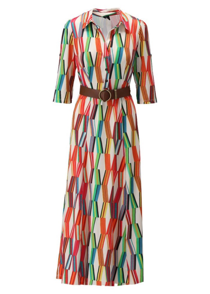 DesignCR | Colourful Shirt Dress