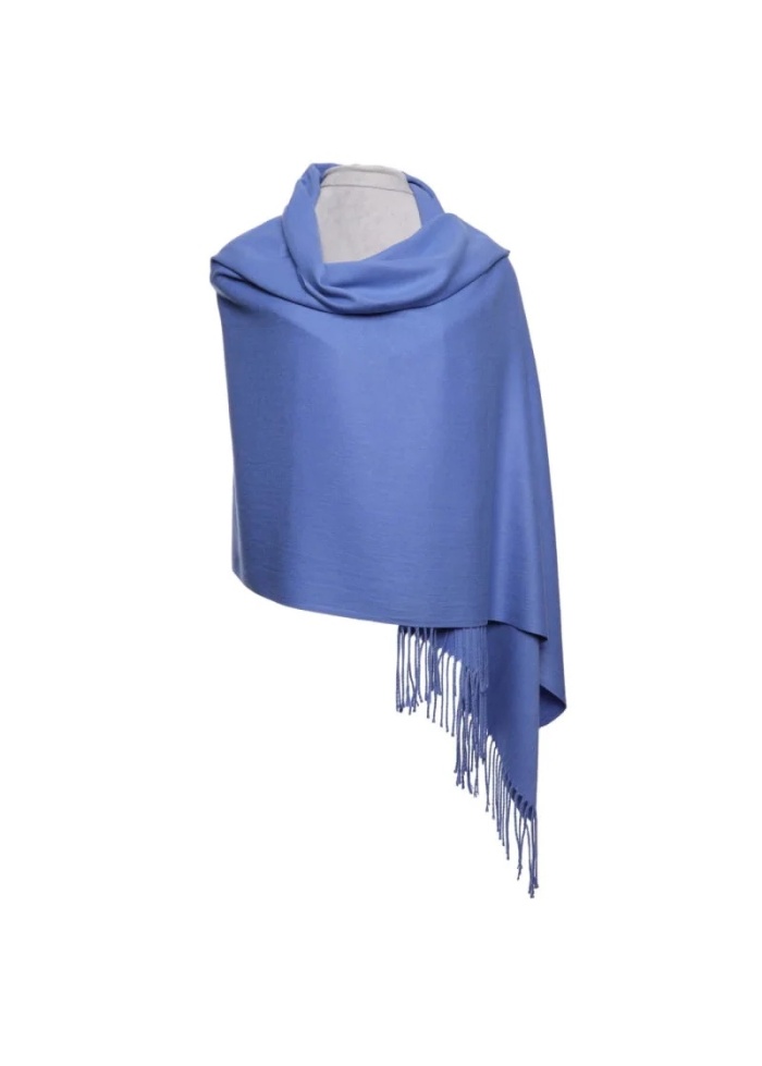 Zelly | Cashmere Blend Pashmina Indigo