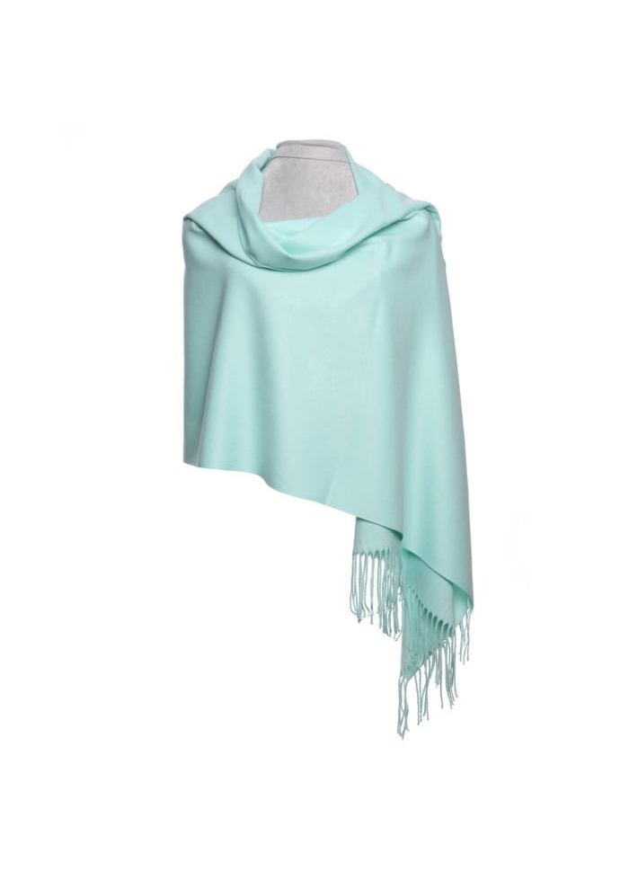 Zelly | Cashmere Blend Pashmina Mint