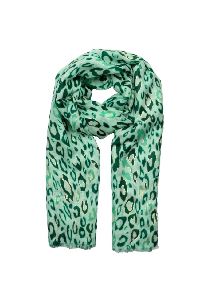 Zelly | Animal Print Scarf
