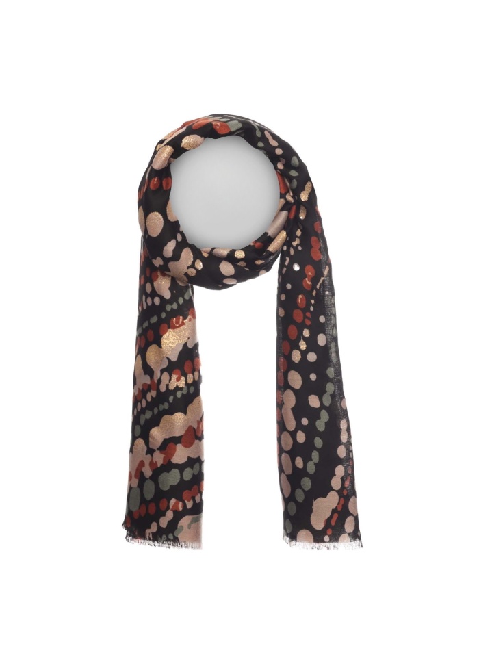 Zelly | Metallic Detail Scarf