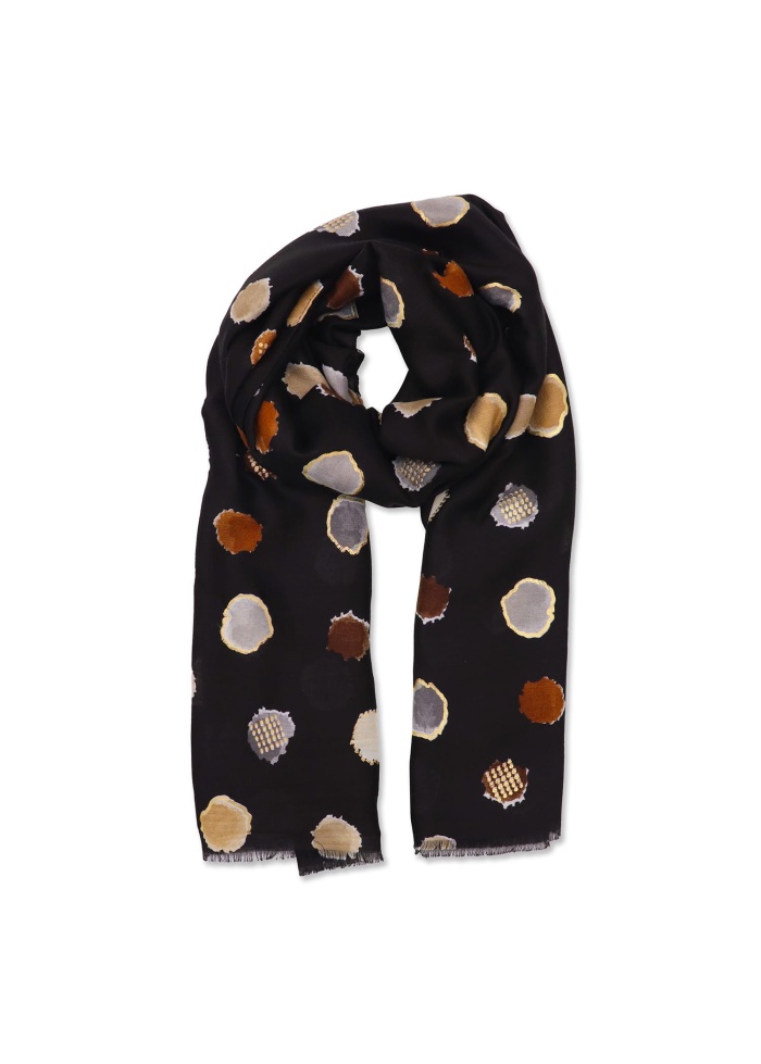 Zelly | Black Spot Scarf