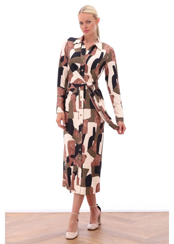 KDesign | Printed Midi Dress