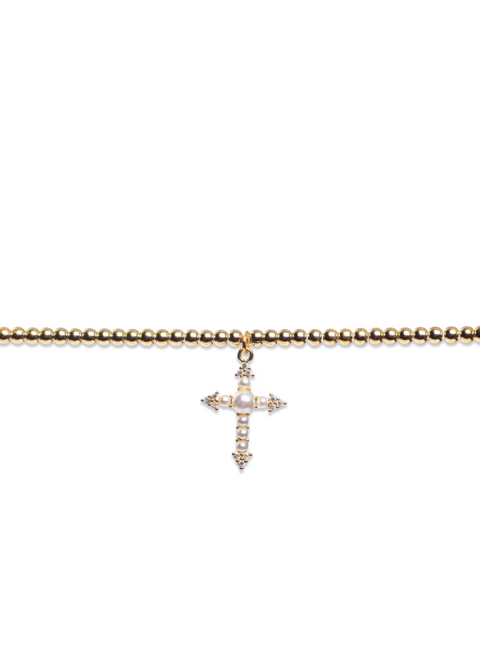 Zelly | Pear Cross Bracelet