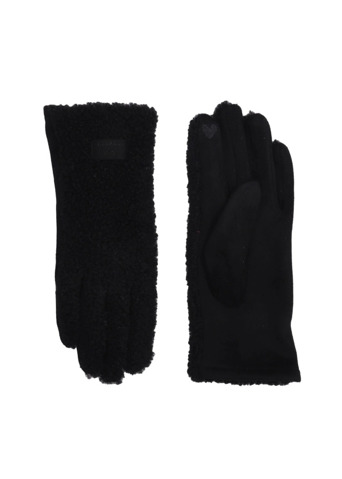Zelly | Teddy Gloves Black
