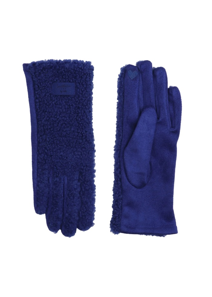 Zelly | Teddy Gloves Blue