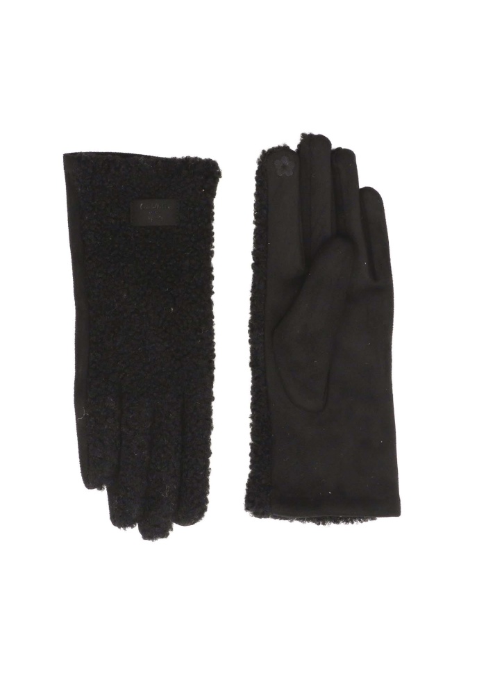Zelly | Teddy Gloves Black