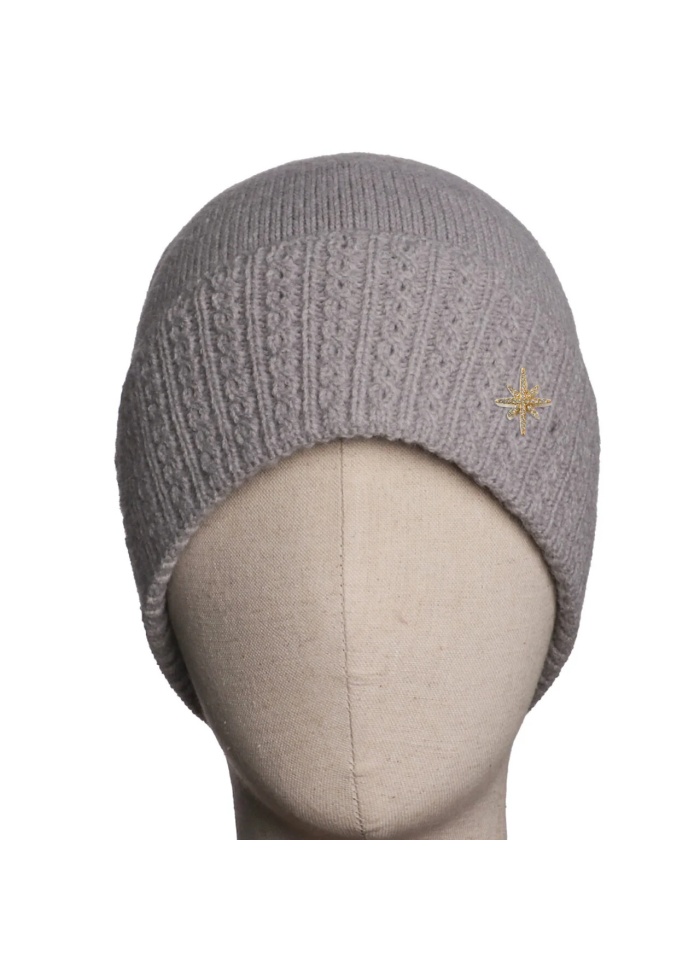 Zelly | Cable Hat Grey