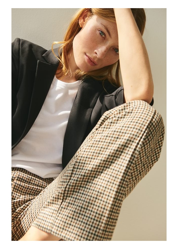 Part Two | Pontas Trousers Brown Check