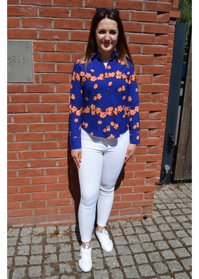 Hawaiian Flower Print Shirt