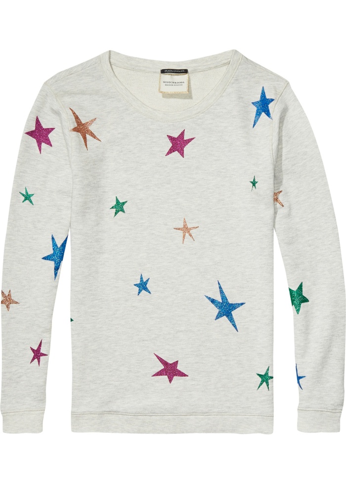 Star Printed Sweater
