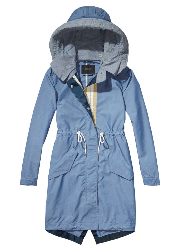 Light Blue Parka