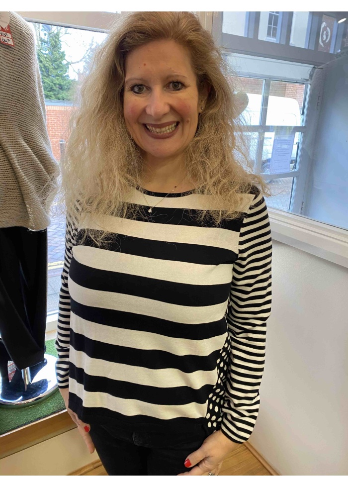 Spots & Stripes Jumper