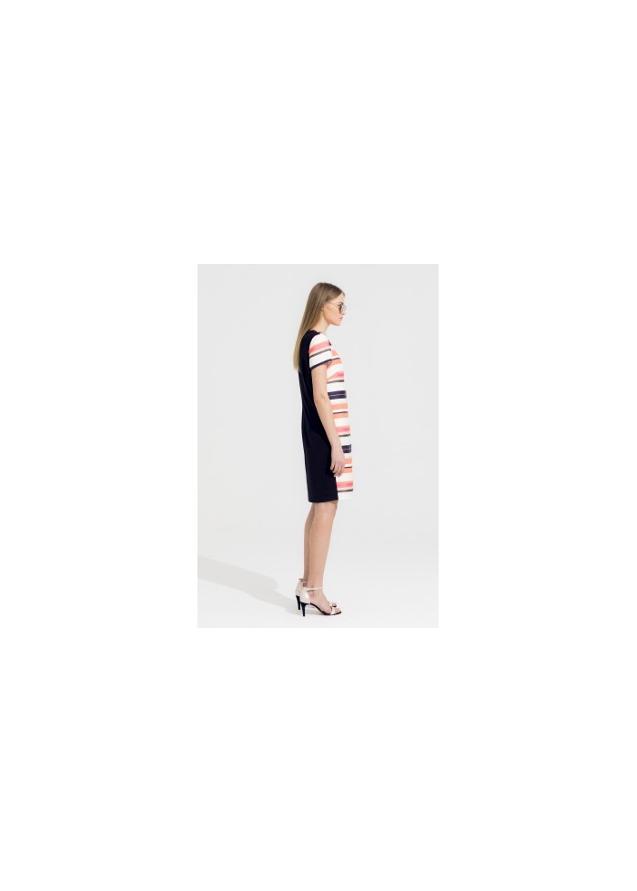 Magda Fluor Stripe Dress
