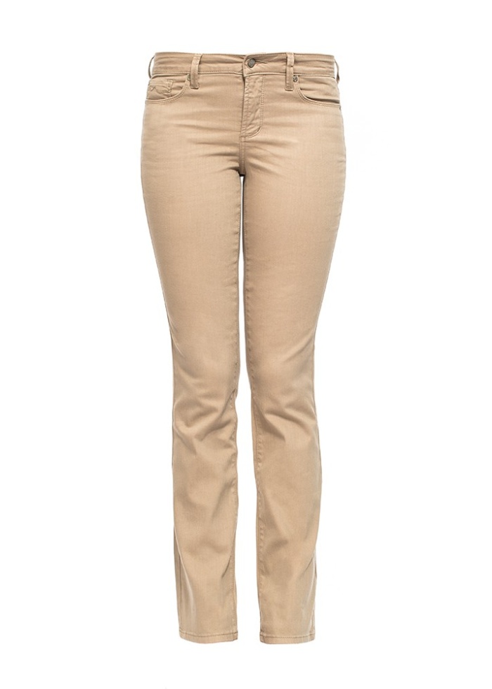 Straight Beige Jeans