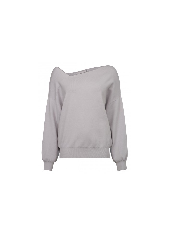 Oversized Skew Neck Jumper