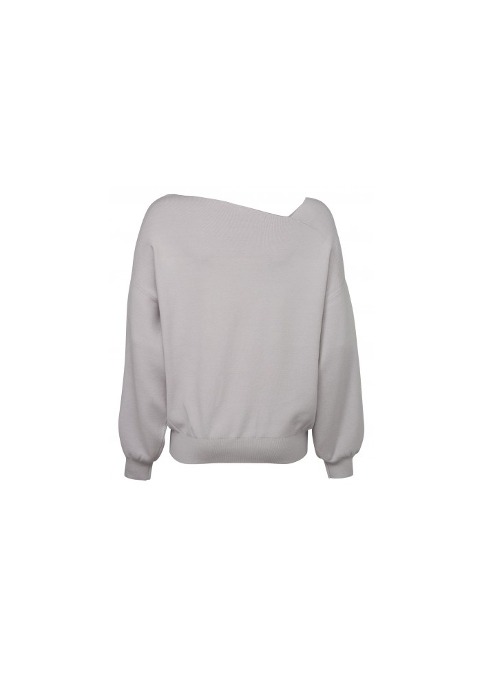 Oversized Skew Neck Jumper
