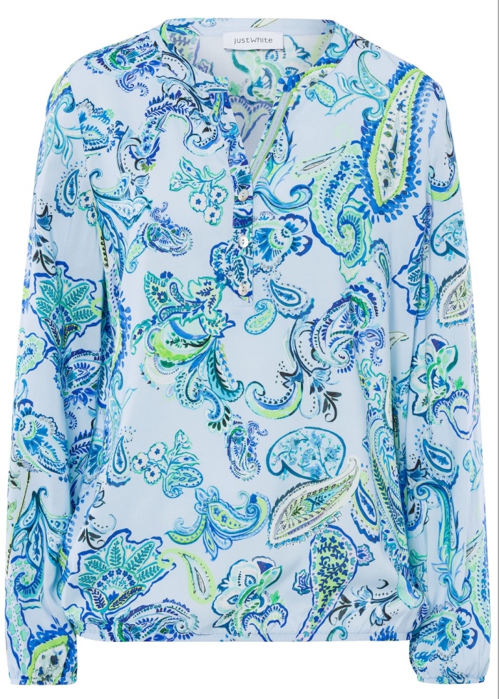 Just White | Paisley Blouse
