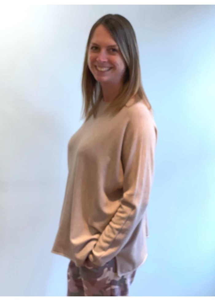 Lulu | Pale Pink Roundneck Jumper