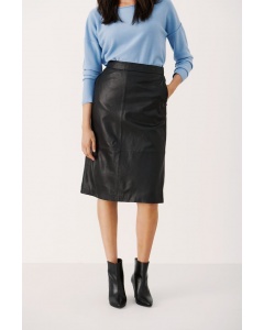 Part Two | Rabine Leather Skirt