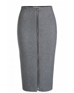 Fitted Zip Skirt
