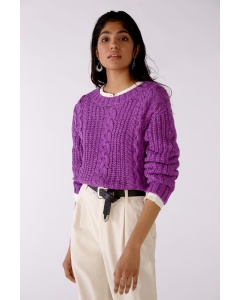Oui | Cable Knit Jumper