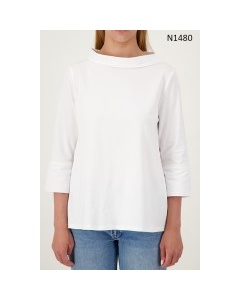 Just White | Cotton Jersey Top