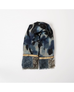 Ombre | Abstract Animal Print Scarf