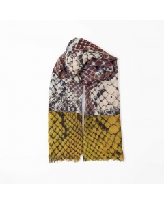 Ombre | Snake Print Scarf
