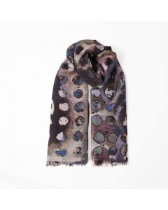 Ombre | Abstract Spot Scarf