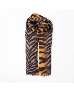 Ombre | Abstract Tiger Scarf