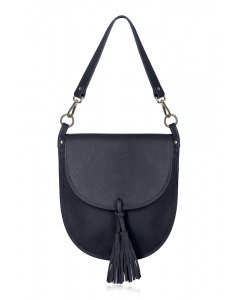 CPW | Tassel Oval Bag Navy Leather 