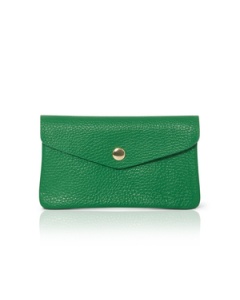 CPW | Larger Purse Green Leather