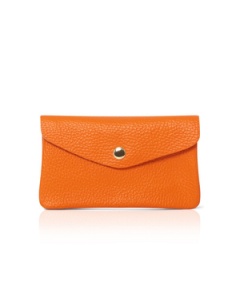 CPW | Larger Purse Orange Leather